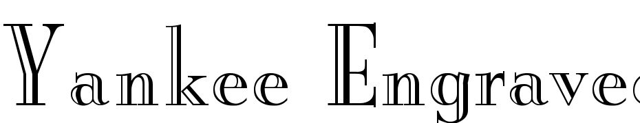 Yankee Engraved Normal Font Download Free